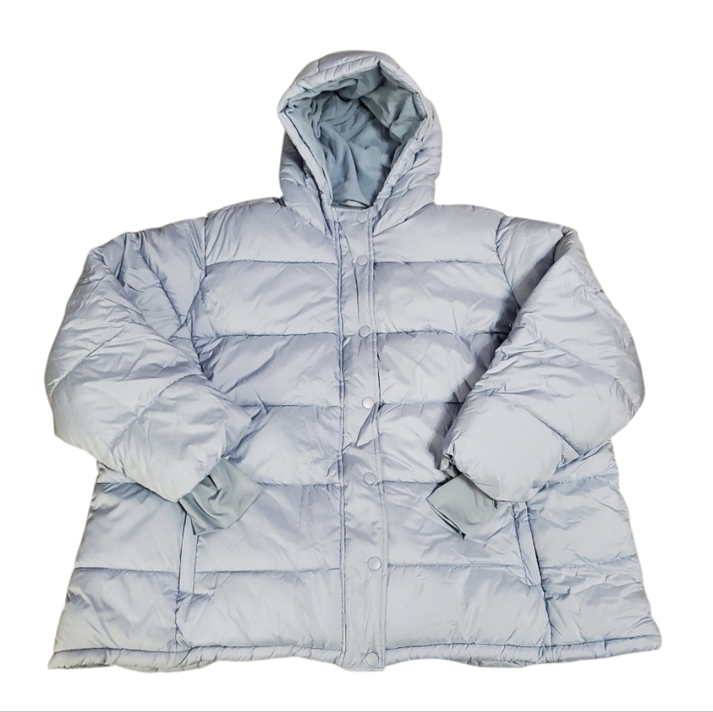 New Amazon Essentials Women's Hooded Winter Puffer Jacket Coat 5X